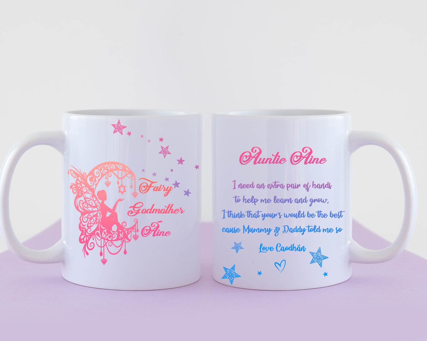 Will you be my Godmother Personalised Mug
